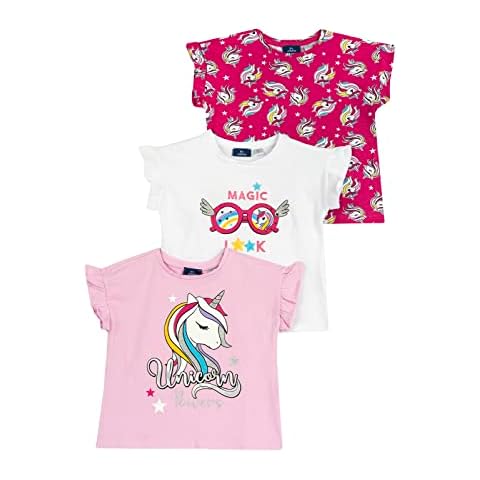 Chicco Pack Camiseta con manga corta de algodón para niñas Cover