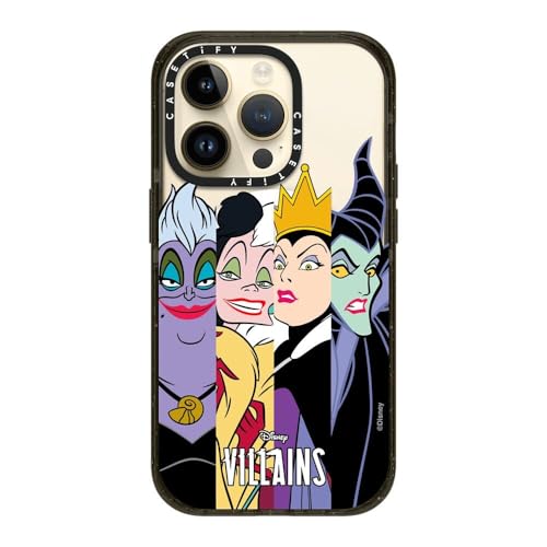 Coque iPhone 14 Pro antichoc CASETiFY Disney Magsafee noire - 4