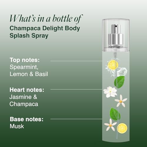 Image of Layer'r Wottagirl Champaca Body Splash 135ml | Elegant Long-Lasting Floral Mist for Women | Jasmine, Champaca & Soft Musk Deodorant | Everyday Freshness | Gentle & Skin-Friendly