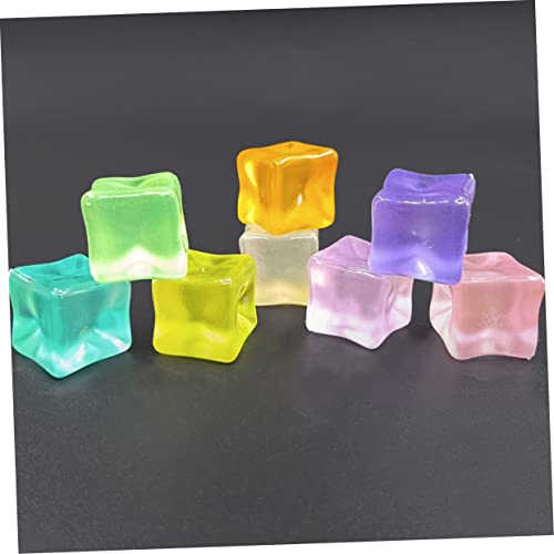 LED Light Artificial Ice Cubes 30PC Acrylic Decorations