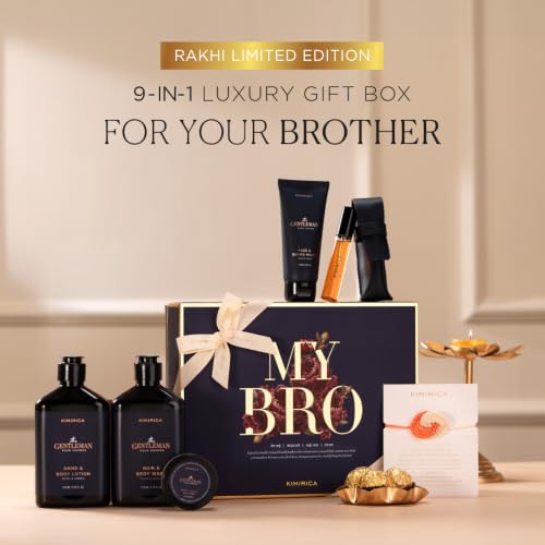 Image of Kimirica My Brother Limited Edition Luxury Gift Box for Brother | 9 in 1 Gift Set for Men