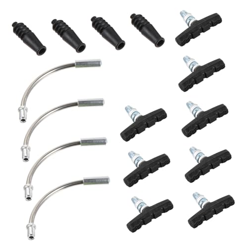 DECORNIJIA 16個 型自転車ブレーキパッド 耐摩耗 高硬 抗老化 高温対応 軽量設計 ロード マウンテンバイク対応