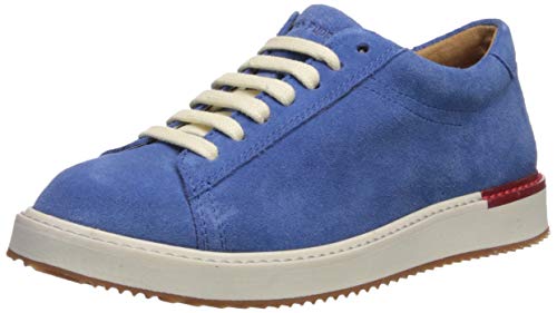 Hush Puppies Women's Sabine Sneaker, Sky Blue Suede, 06.0 M US