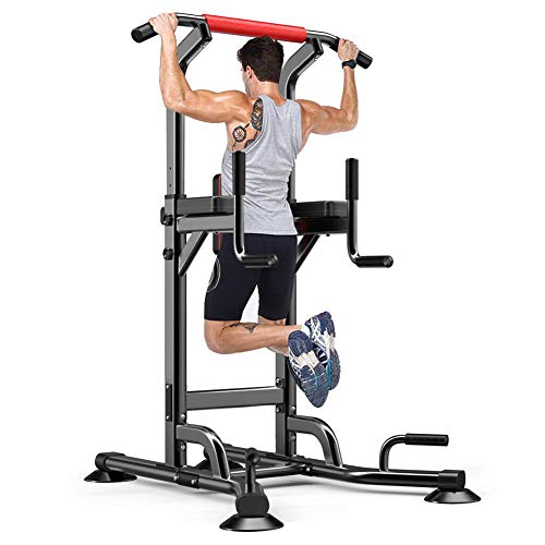Station de barre de traction réglable tour de puissance de musculation à domicile 100 kg