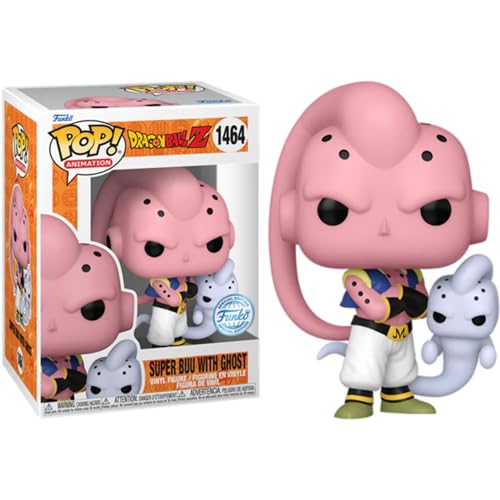 Funko Pop Dragon Ball Super Buu avec Un Fantôme #1464 Pop Exclusive Edition Pop Anime Figurine Dragon Ball Z