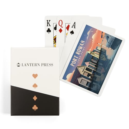 Baraja de 52 cartas tamaño póker Port Rowan