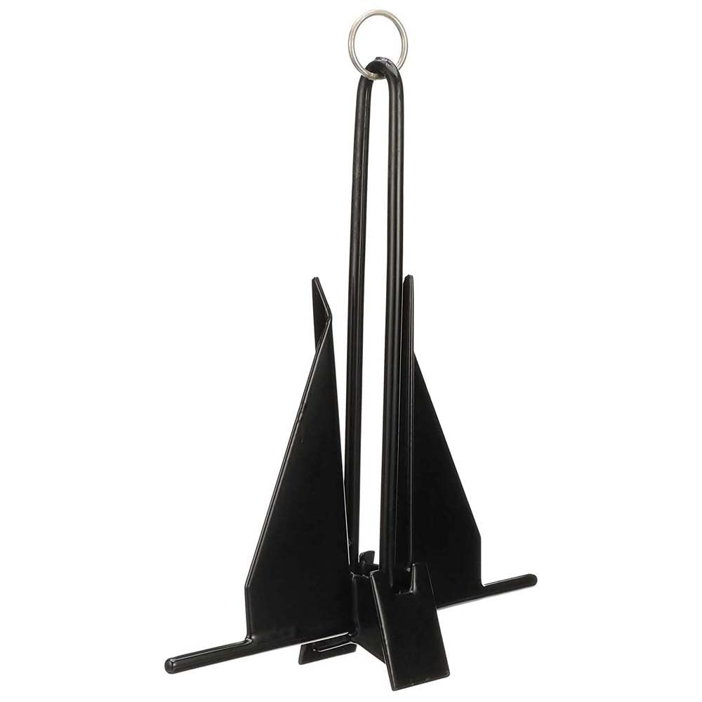 SEACHOICE 41723 Utility Anchor â€“ PVC Coated â€“ 8 Pounds â€“ Black â€“ for Boats up to 24 Feet
