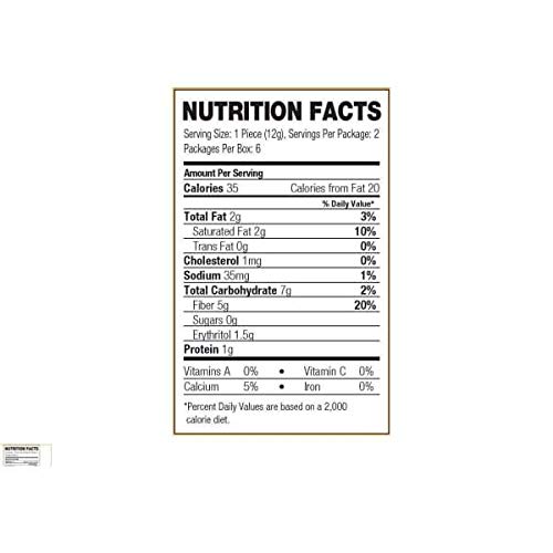 Chocorite - Diet Bar | Chocolate Crispy Caramel | High Fiber, Low Calorie, Low Carb, Low Fat, Sugar Free, (6-Pack) #TOP1