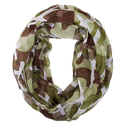 ScarvesMe Fashion Camo Camouflage Military Look Infinity Loop Scarf