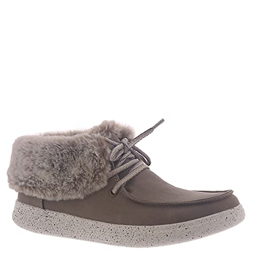 Skechers Women's Bobs Skipper - Hang Glider Sneaker, Taupe, 6