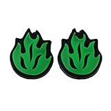 Photo Gallery leeadwaey ammortizzatore antiurto in silicone per racchette da tennis con fiamma in 2 pezzi, colore: verde Photo Gallery leeadwaey ammortizzatore antiurto in silicone per racchette da tennis con fiamma in 2 pezzi, colore: verde