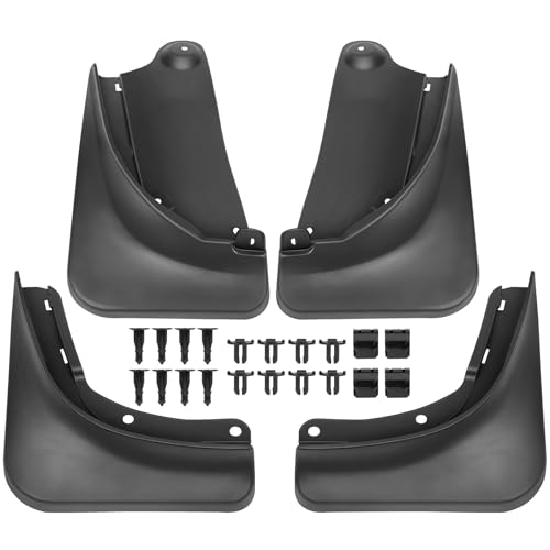 Image of SCITOO 4PCS Mud Flaps Front & Fear Splash Guard Set Suitable for Tesla Model Y 2020-2024 Batt ‎CA164,‎APSG0395PC