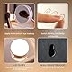 Hansong Hollywood Spiegel mit Beleuchtung Make up Spiegel mit Beleuchtung und USB Ausgang Beleuchteter Schminkspiegel 15 LED Lampen