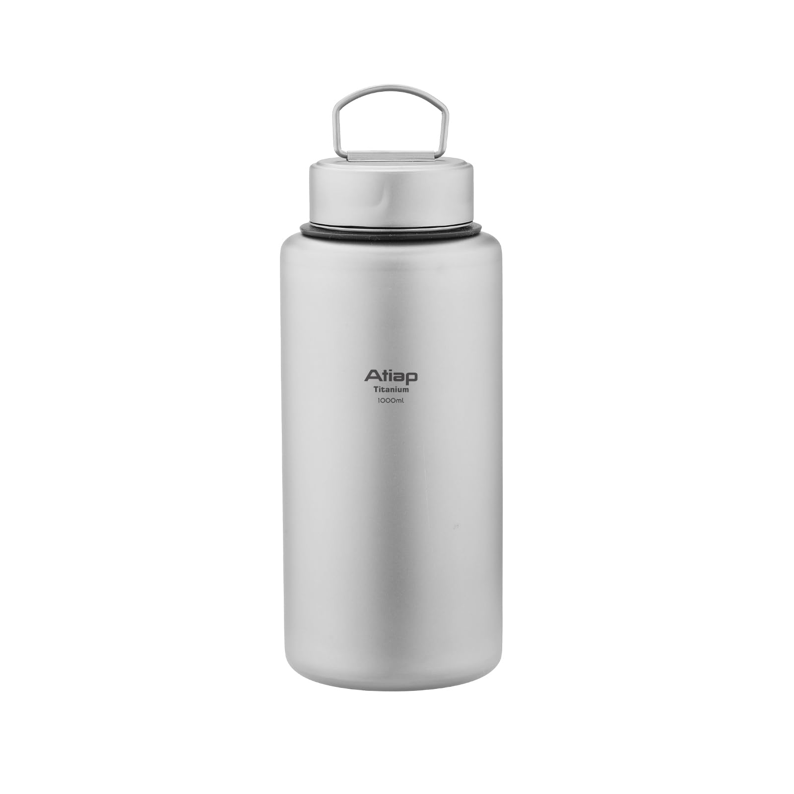 Bouteille d'eau en titane ultra légère et étanche pour camping, randonnée (1000 ml)