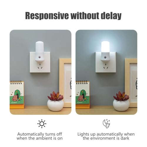 3-Pack Night Lights Plug into Wall Plug in Lights for Wall Bedside Lights - image 6