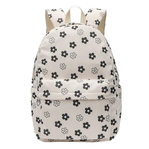 Printed Travel Backpack Large Backpack (Small plum blossom)