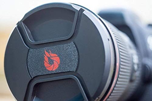image for Breakthrough Photography 55mm Snap-On Center-Pinch Lens Cap, Extra Str