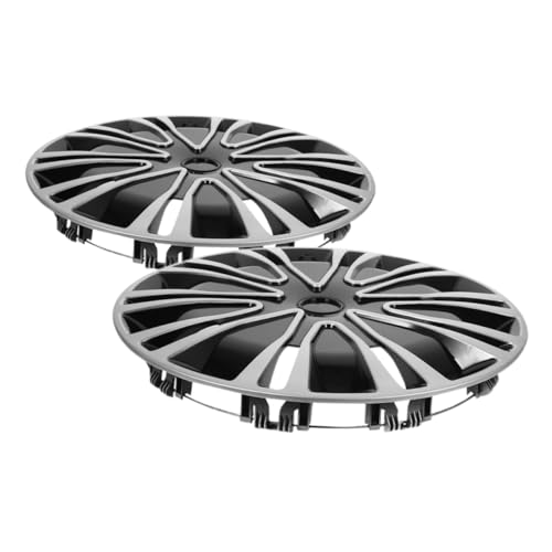 Cache-moyeu décoratif pour voiture Anneome avec enjoliveur de roue 2 pièces
