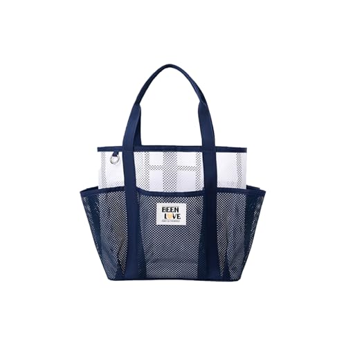 Large mesh beach bag, super large capacity multifunctional handbag - a must-have for mothers on vacation