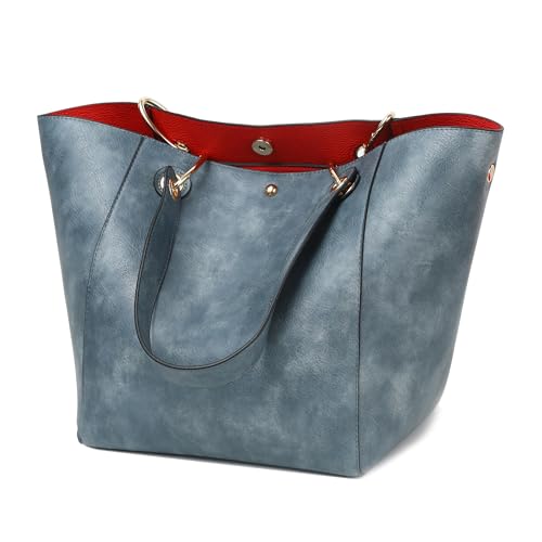 Image of sqlp Large Work Tote Bag for Women Designer Handbags Big Bucket Purses