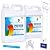 Craft Resin 1 Gallon Epoxy Resin Kit - Crystal Clear Epoxy Resin Kit & Hardener for DIY Art, Mold Casting, Jewelry Making, Coasters, Table Top, Countertop Coating - Food Safe, Heat & UV Resistant