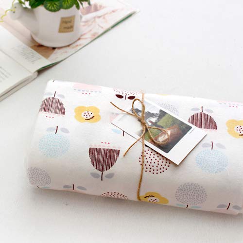 Flower Cotton Knit Fabric by The Yard 190cm Wide MR Somsom Flower