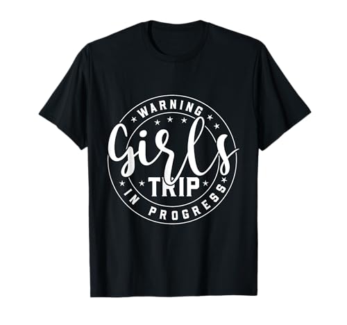 Damen Mädelsurlaub Mädels Girls on Tour Fun Trip Mädelstrip T-Shirt