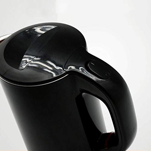 Hervidor eléctrico portátil 0.6L con control inteligente negro miniatura 2