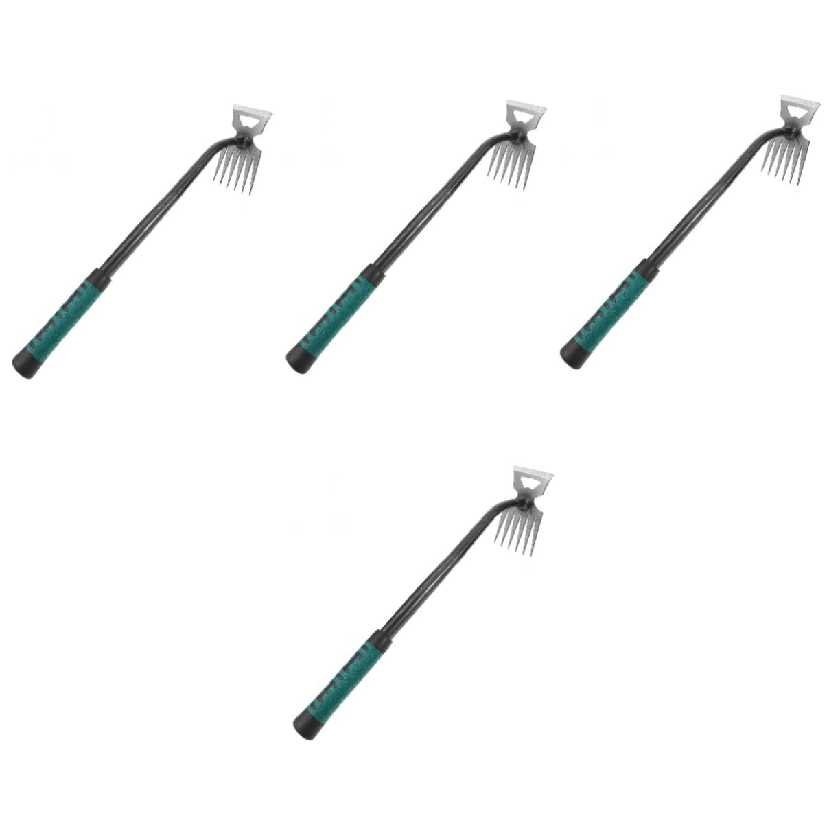 ibasenice 4stücke Garden Weeder Mit Ergonomischem Griff Multifunktionales Gartenwerkzeug Unkrautentfernung Leicht Und Langlebig Für Präzises Arbeiten Pflastersteinen Und Beeten