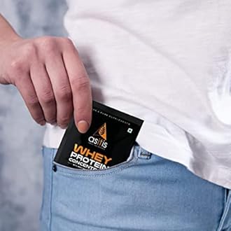 AS-IT-IS Nutrition 100% Creatine Monohydrate, Pure 2.5g Micronized Powder, USA Labdoor Certified for Accuracy & Purity- 100g (40 servings) + 30g Sachet of AS-IT-IS Whey Protein Concentrate - Unflavored - Supports Performance & Recovery