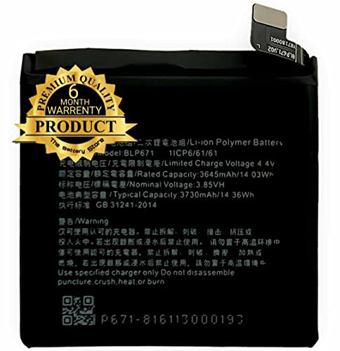 Image of THE BATTERY STORE Original Battery BLP671 Battery for Oppo Find X / CPH1871, PAFM00 Battery with 6 Month Warranty and High Capacity Battery Backup Carefully Check Your Phone Model and Purchase(FOR BLP671)