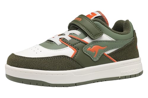 KangaROOS K-CP Bounder Ev, Zapatillas, Llama Verde Militar, 33 EU