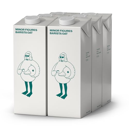 Minor Figures - Oat Milk - Standard - Barista Standard - 32 Oz - 1 Pack - Non Gmo - Plant Based - Vegan - Dairy Free - Shelf Stable - Unsweetened