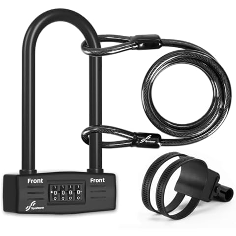 Sportneer Bike U Lock Combination Cover