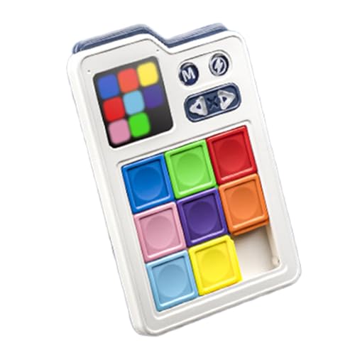 Elektronisches Blockschießen Puzzle - Jigsaw Slide Machine, Schiebespiel mehr als 1000 Levels Elektronisches Gehirn easerpuzzle Spaß für Kinder ab 6 Jahren
