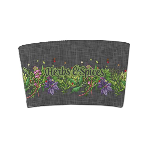 Personalized Herbs & Spices Coffee Cup Sleeve