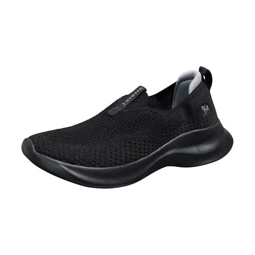 Image of Neeman's Ease Flow Slip Ons for Men | Breathable Knit Casual Shoes Recycled Bottles | Lightweight Cushioned Slip-On Shoes with Lycra Lining & EVA Sole