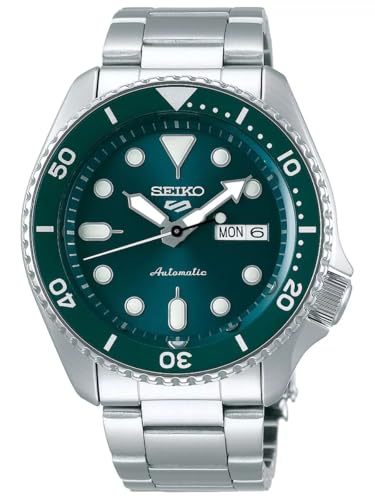Seiko 5 Sports Herren-Uhr Edelstahl mit Metallband SRPD61K1