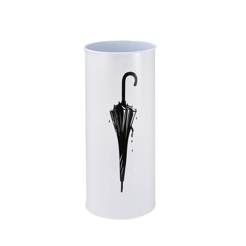 DFGHNBVC Stylish Circular Iron Umbrella Stand For Hotel Lobby Home, Unique Art Design, Independent Storage Bucket For Umbrella Nization And Decor
