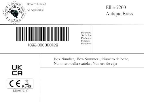 Elbe - Lampada applique da parete da muro