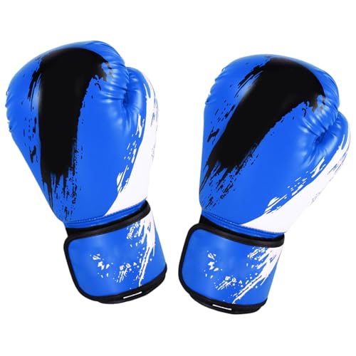 Guantes de boxeo para adultos, hombres, mujeres, niños y adolescentes, guantes de entrenamiento de kickboxing para kickboxing, entrenamiento, 10 onzas, 6 onzas