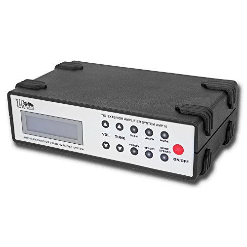 TIC AMP10 Exterior Receiver Amplifier (Black Finish)