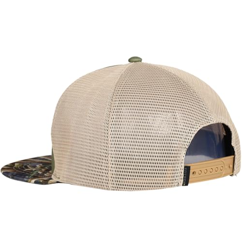 Image of EDTREK Outdoorsman Pro Trucker Breathable Mesh Performance Cap - Flat Brim Snapback Hat