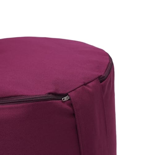 Meditation cushion - rondo big - Made in Germany, aubergine-coloured - Afbeelding 4