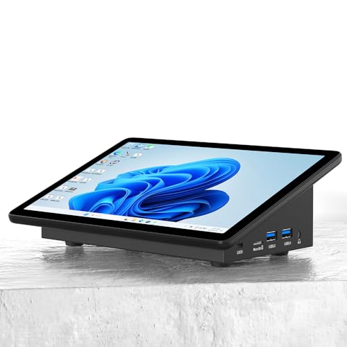 HEIGAOLAPC Ordinateur Mini PC Mini Desktop Computer avec écran Tactile 10,1