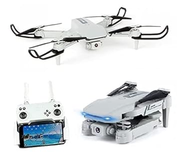 SOUNDARYA Vanguard Aircraft WiFi HD Camera Drone Latest Version Foldable GPS FPV Drone with 1080P HD 4k Camera Live Video for Beginners,RC Quadcopter with GPS Return Home