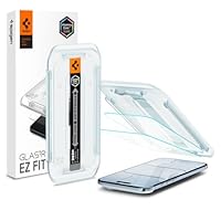 Spigen Glas.tR EZ Fit Verre Trempé pour iPhone Air, 2 Pièces, Installation Facile, Dureté 9H, Résistant aux Rayures, Protection écran