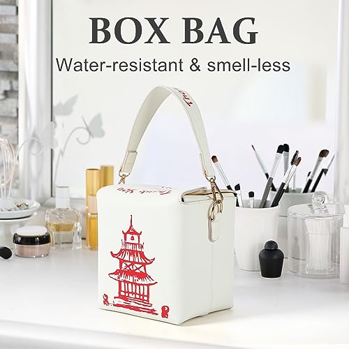 Crossbody Bags for Women Trendy Chinese Takeout Box Bag Fun Purse Totes Shoulder Bag4