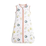 Taotigzu Sommerschlafsack Baby 100% Baumwolle Unisex ohne Ärmel Baby Schlafsack (M, Schaf)