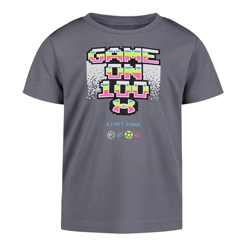 Image of Under Armour Boys' Short Sleeve Sports Graphic T-Shirt, Lightweight & Breathable, Relaxed Fit